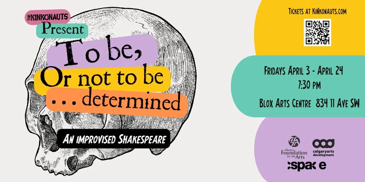 To Be or Not To Be Determined event poster