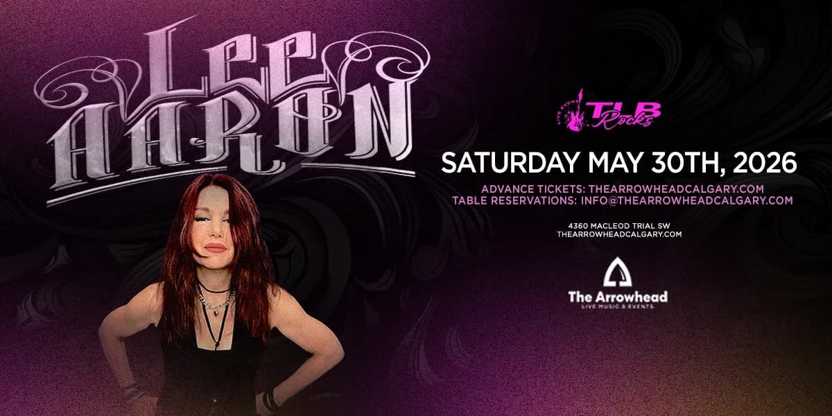 Lee Aaron Live In Concert - The Metal Queen - Calgary event poster