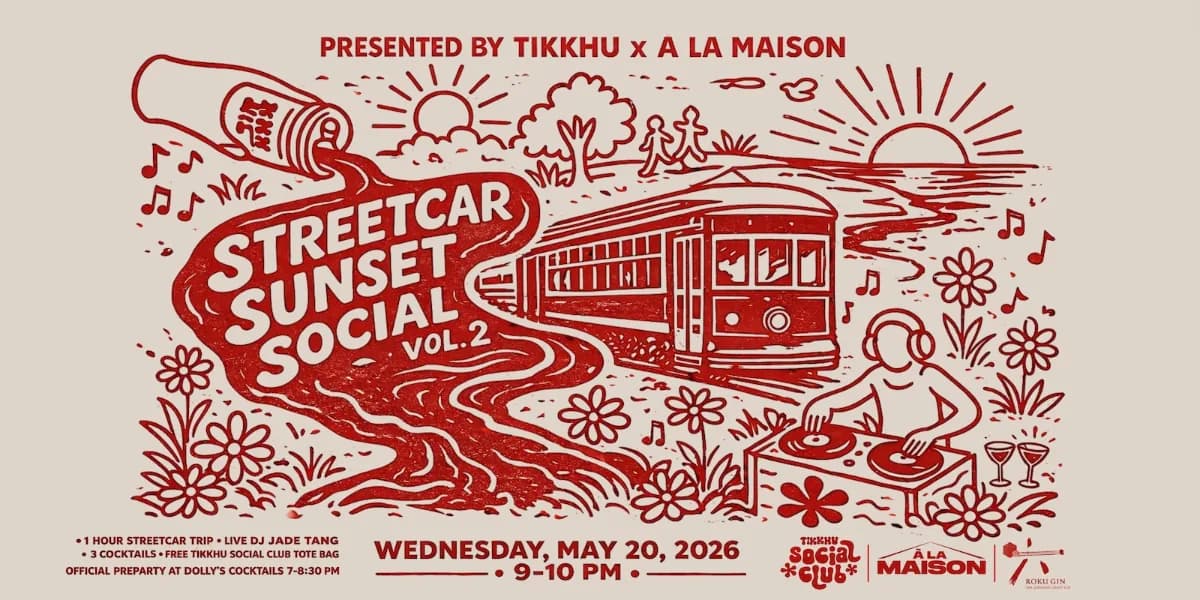 Streetcar Sunset Social - Wed May 20 [Edmonton] event poster