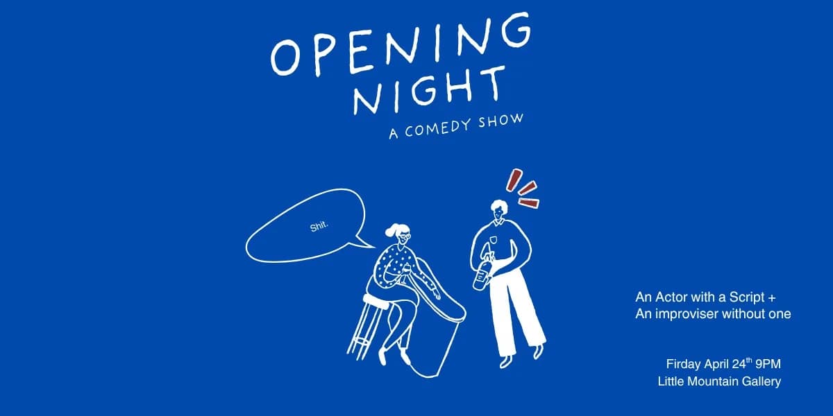 Opening Night event poster