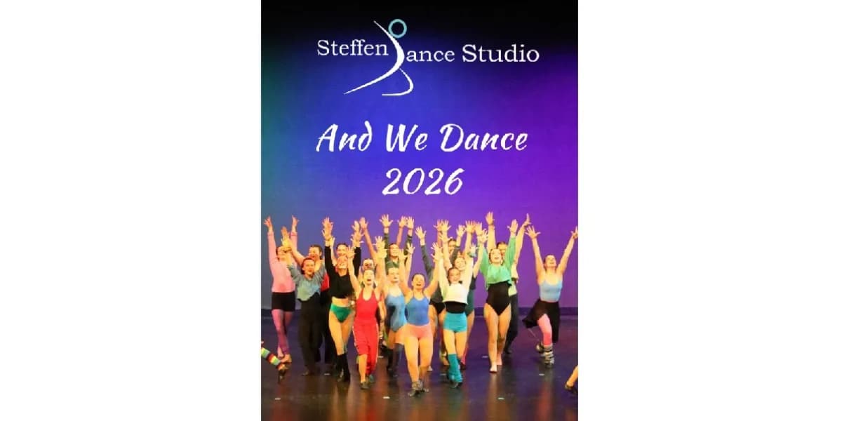 Steffen Dance - And We Dance 2026 event poster