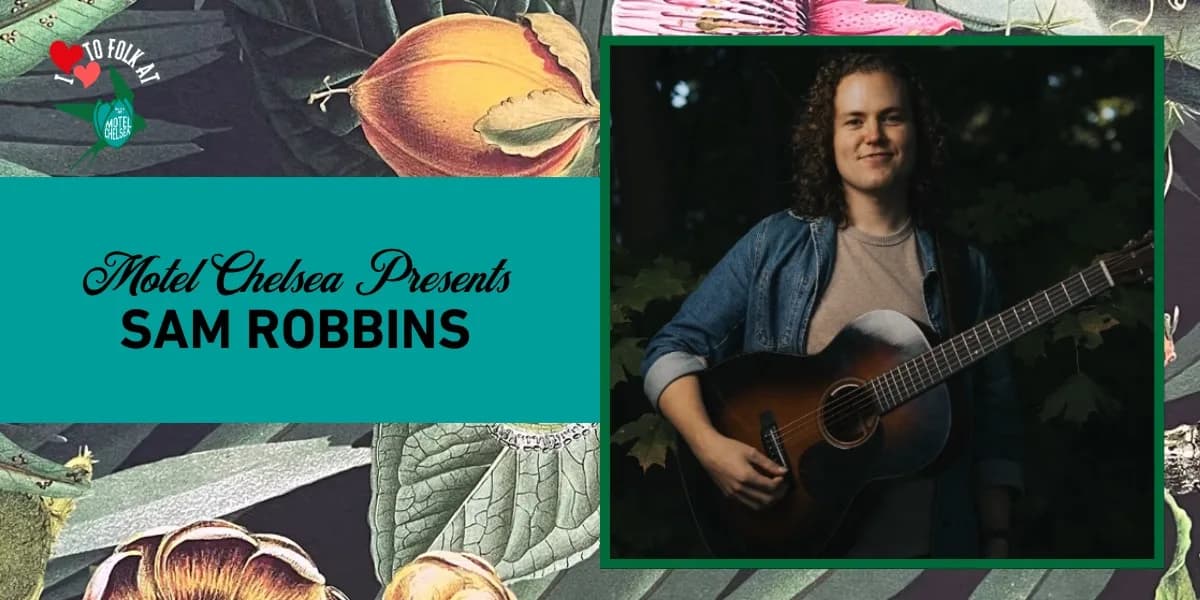 Sam Robbins event poster
