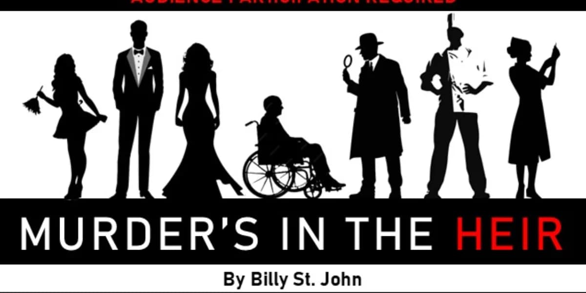 Murder's in the Heir event poster