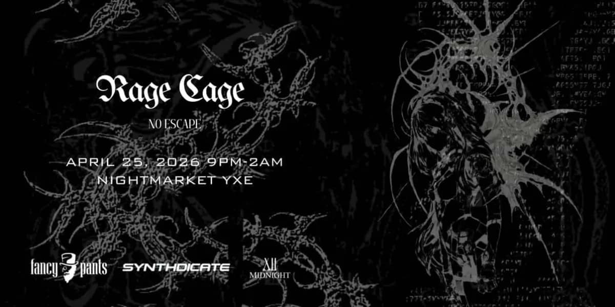 RAGE CAGE | 04.25 event poster
