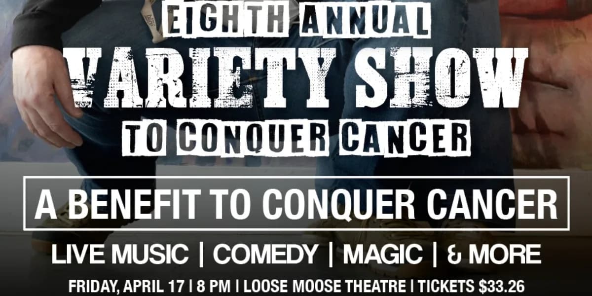 The Variety Show to Conquer Cancer 8 #VSCC008 event poster