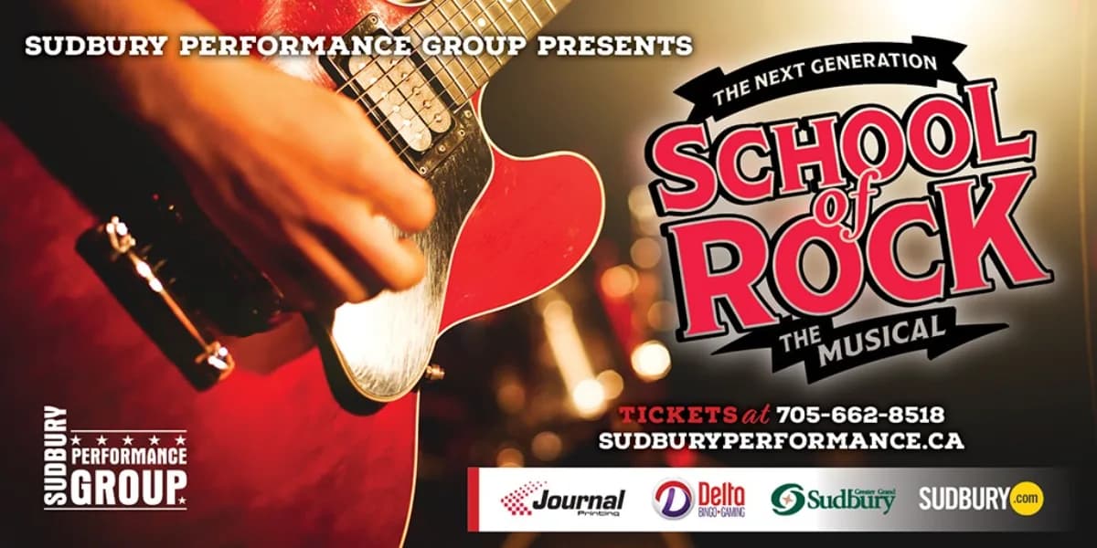 Andrew Lloyd Webber’s School of Rock – The Musical! event poster
