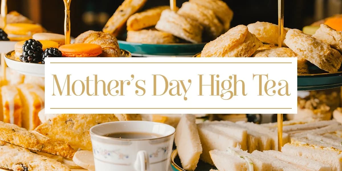 Mother's Day High Tea event poster