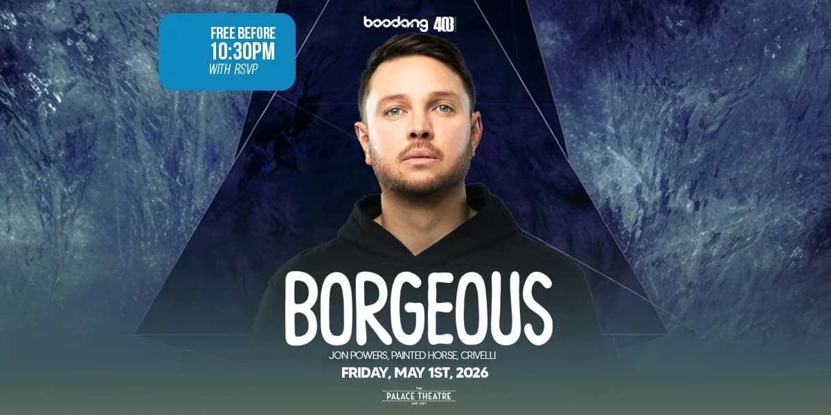 Borgeous - Calgary event poster