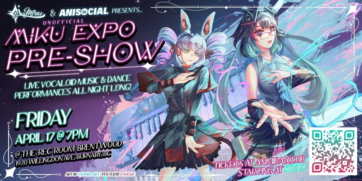 Miku Expo Pre-Show! [Unofficial] event poster