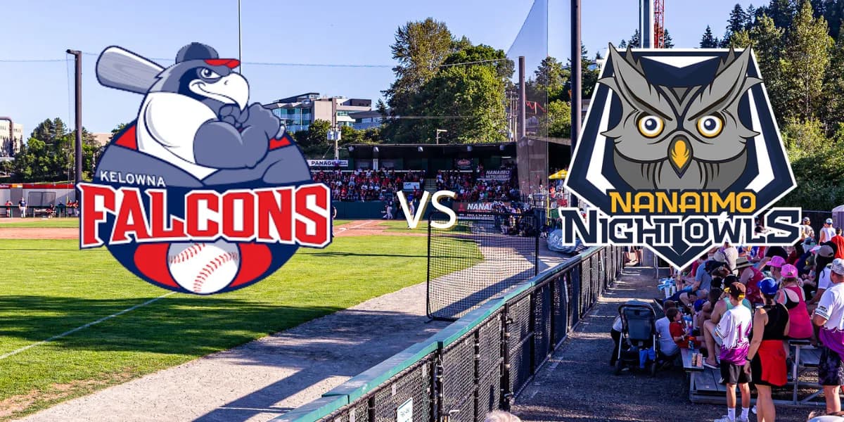 Kelowna Falcons vs. Nanaimo NightOwls event poster