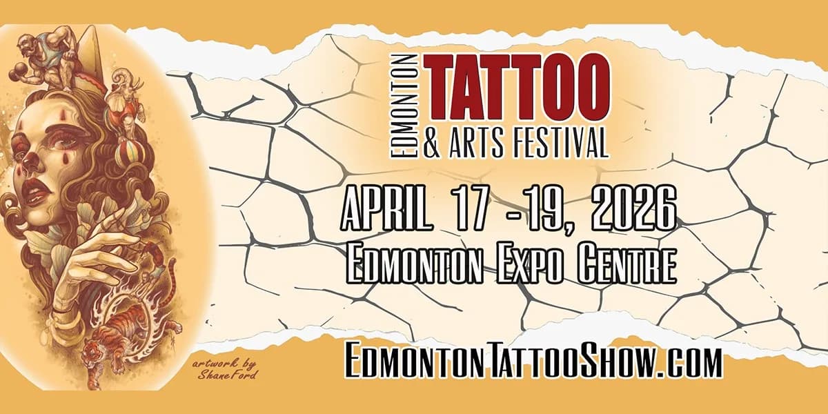 Edmonton Tattoo & Arts Festival event poster