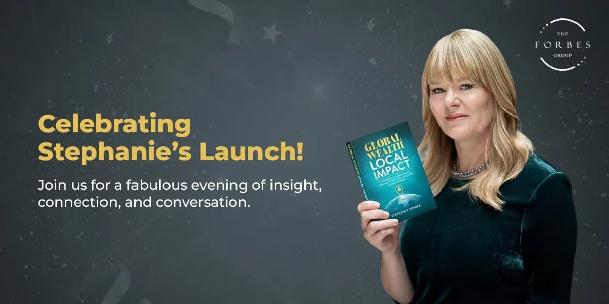 Global Wealth, Local Impact - Exclusive Book Launch Event ! event poster