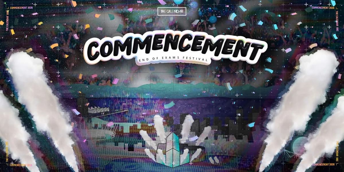 COMMENCEMENT 2026 event poster