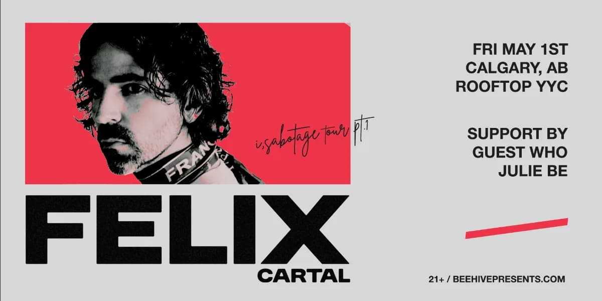 FELIX CARTAL • 05.01.26 event poster