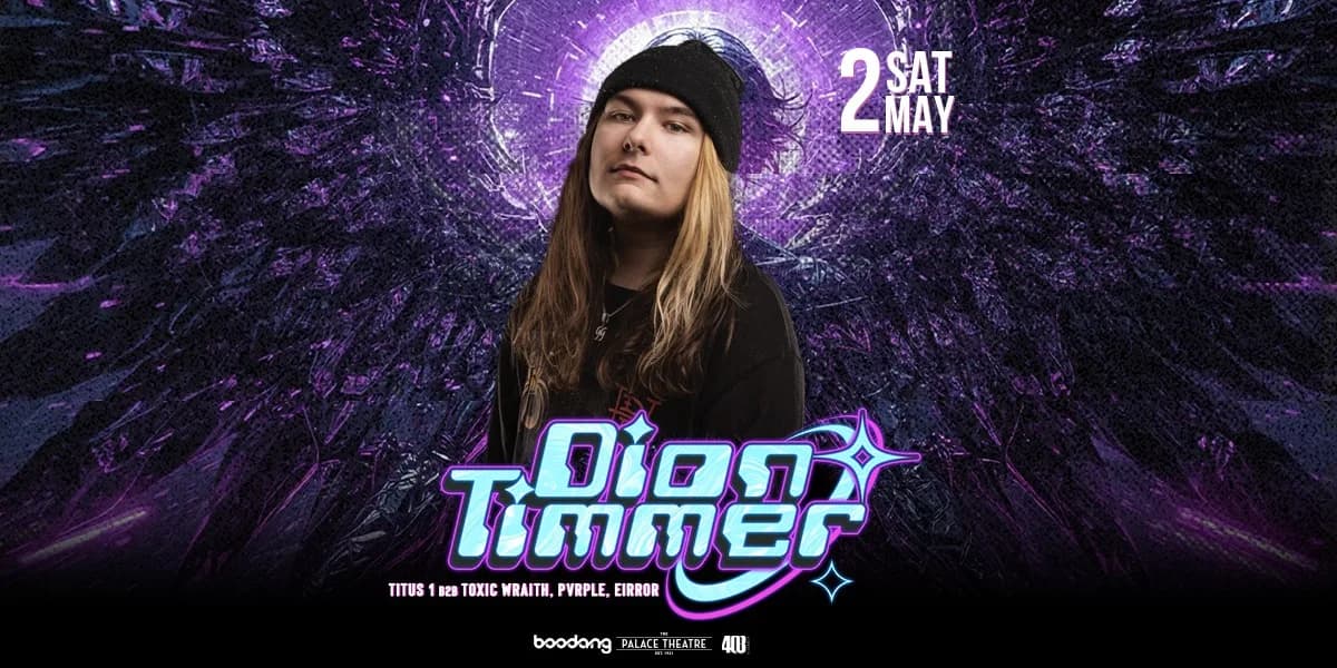 Dion Timmer - Calgary event poster