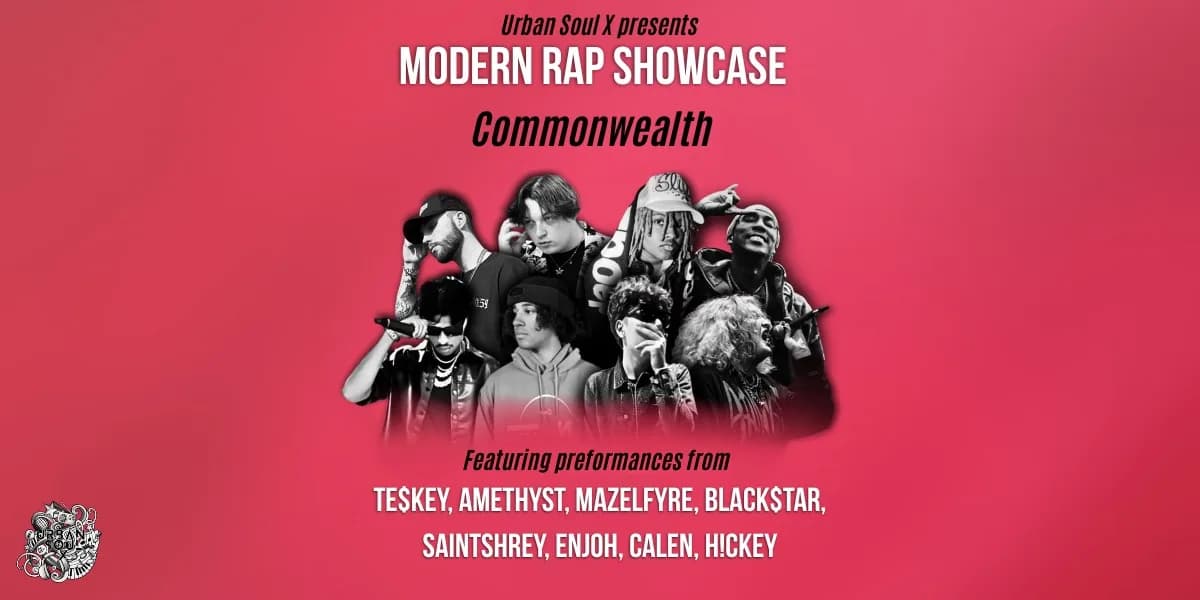 Modern Rap Showcase event poster