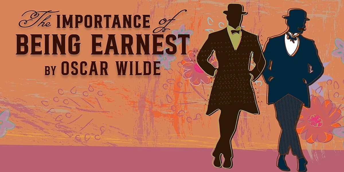 The Importance of Being Earnest event poster
