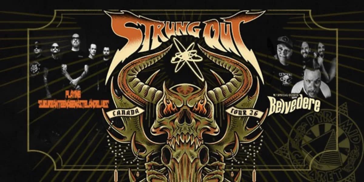 STRUNGOUT event poster