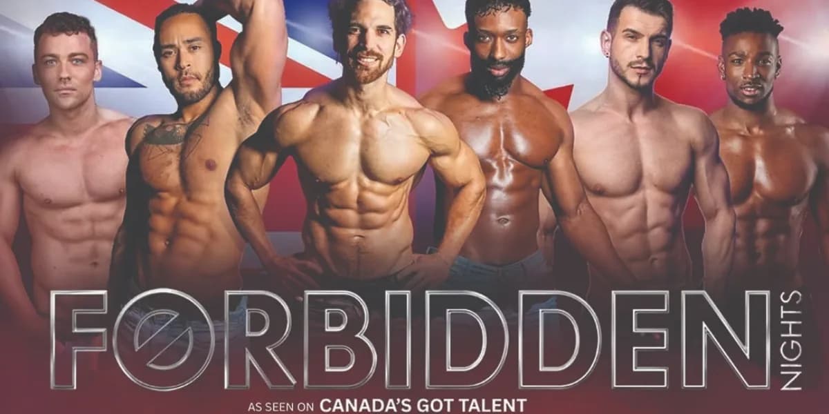 Forbidden Nights UK - CALGARY event poster