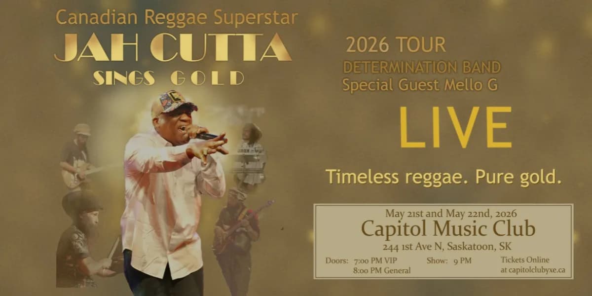 Jah Cutta - Live at the Capitol event poster