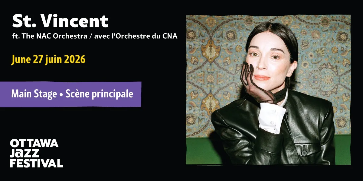 St. Vincent w/ The National Arts Centre Orchestra - Saturday June 27th 2026 Day Pass