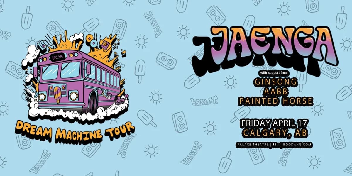 Jaenga - Calgary event poster