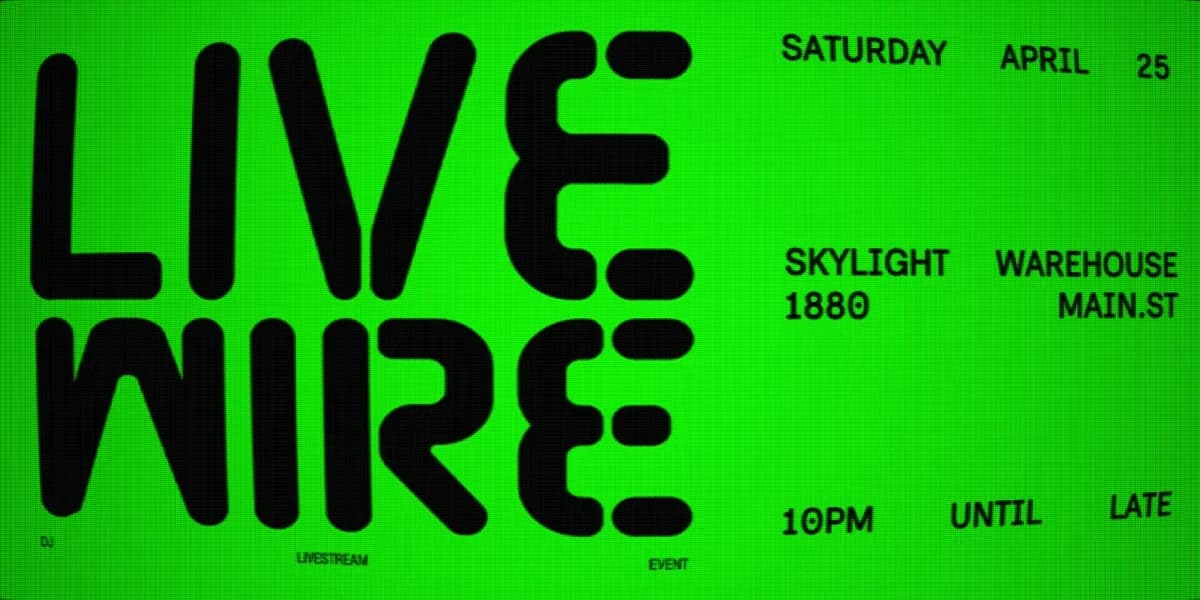 Livewire event poster