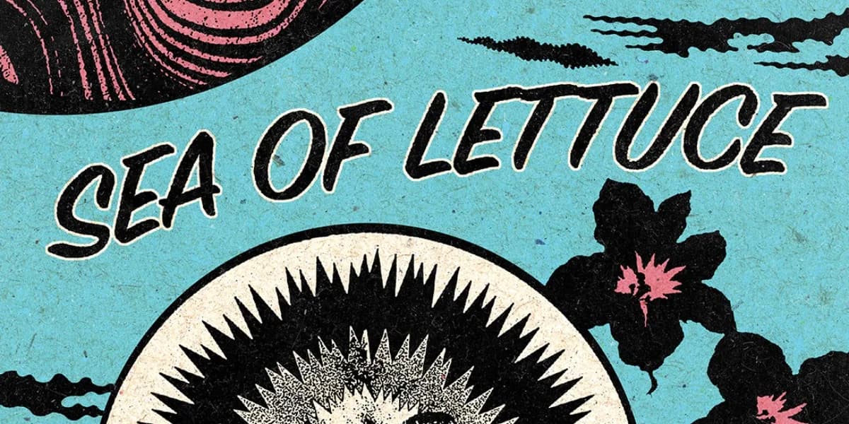 Sea of Lettuce 'Open Doors' EP release with Zoo! and The Cave Arcade event poster