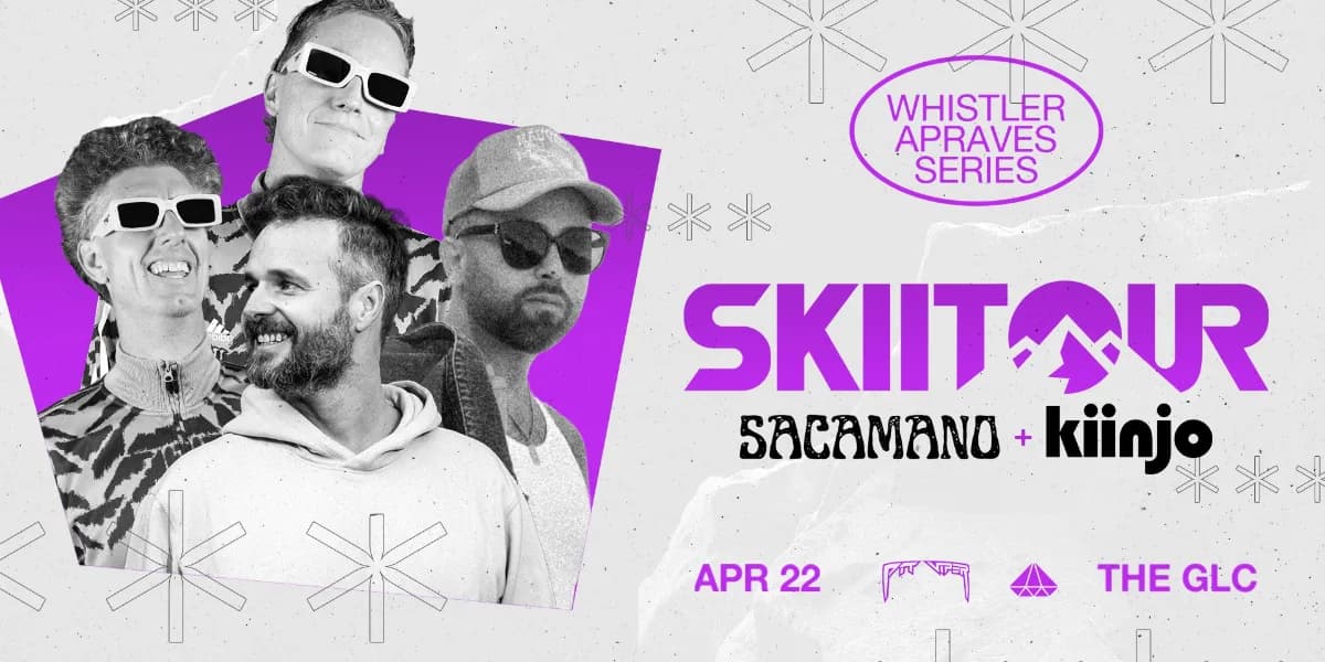 The SkiiTour Whistler Apravés Series - April 22nd event poster