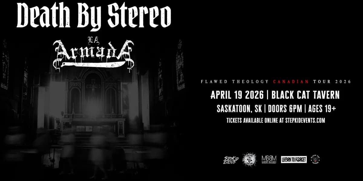Death By Stereo w/ La Armada event poster