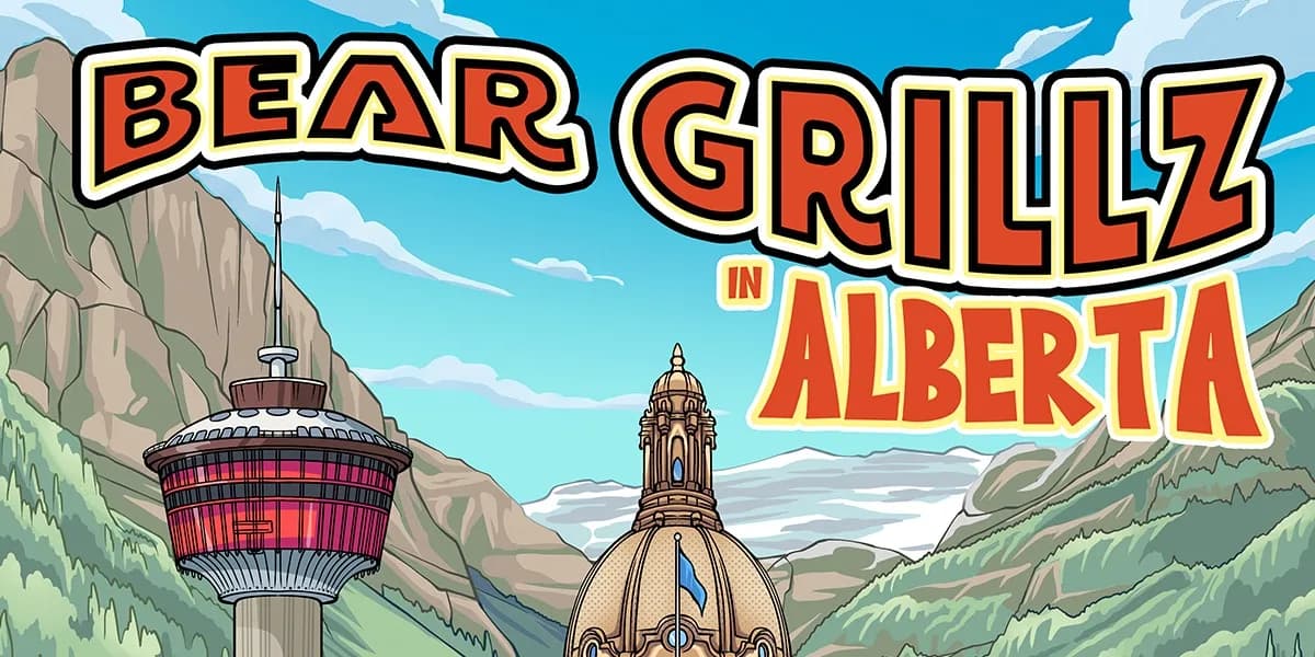 Bear Grillz - Calgary event poster