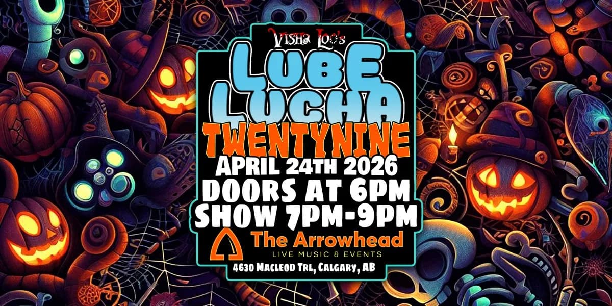 Lube Lucha 29 event poster