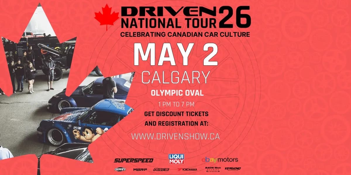DRIVEN Calgary event poster