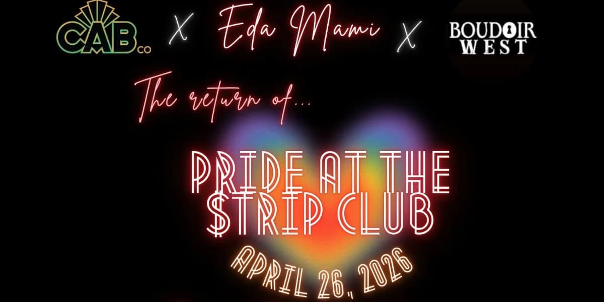 Pride at the $trip Club event poster