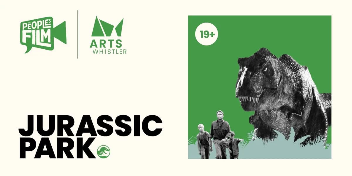 The People's Film presents: Jurassic Park event poster