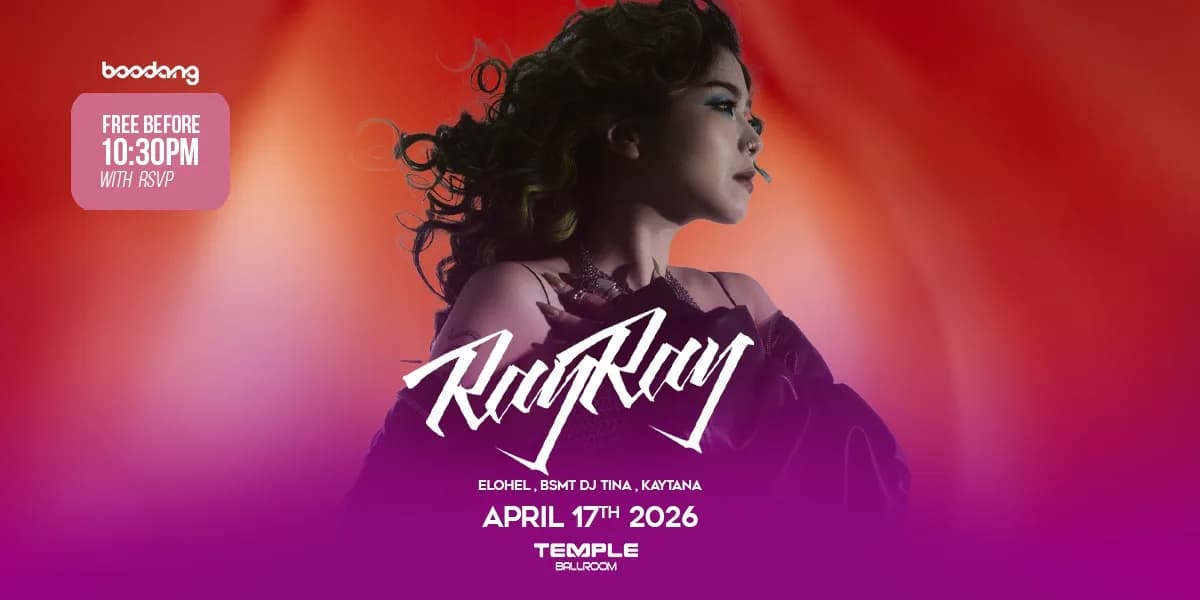 RayRay - Edmonton event poster