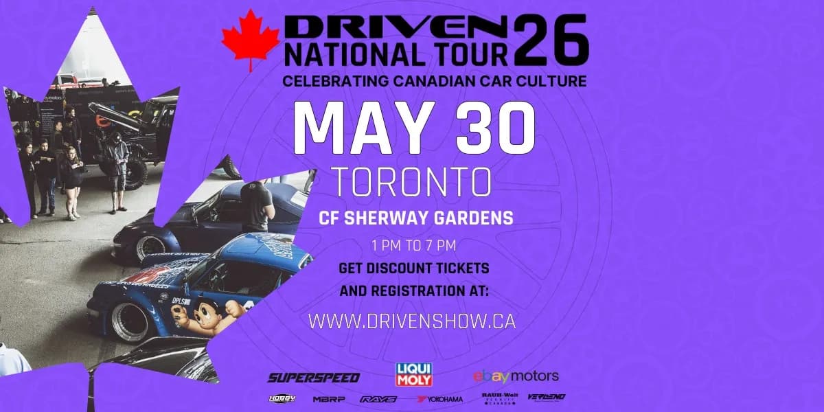 DRIVEN Toronto event poster