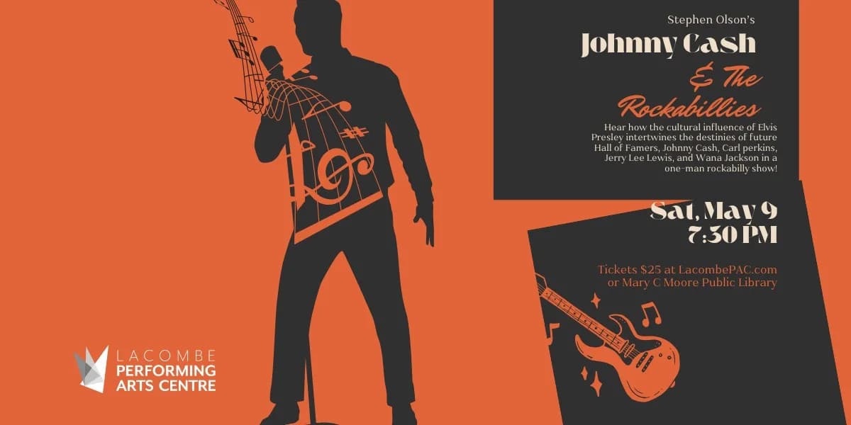 Johnny Cash & The Rockabillies event poster