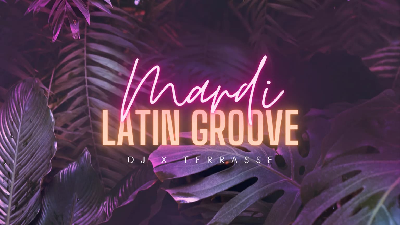 Mardi Latin Groove event poster