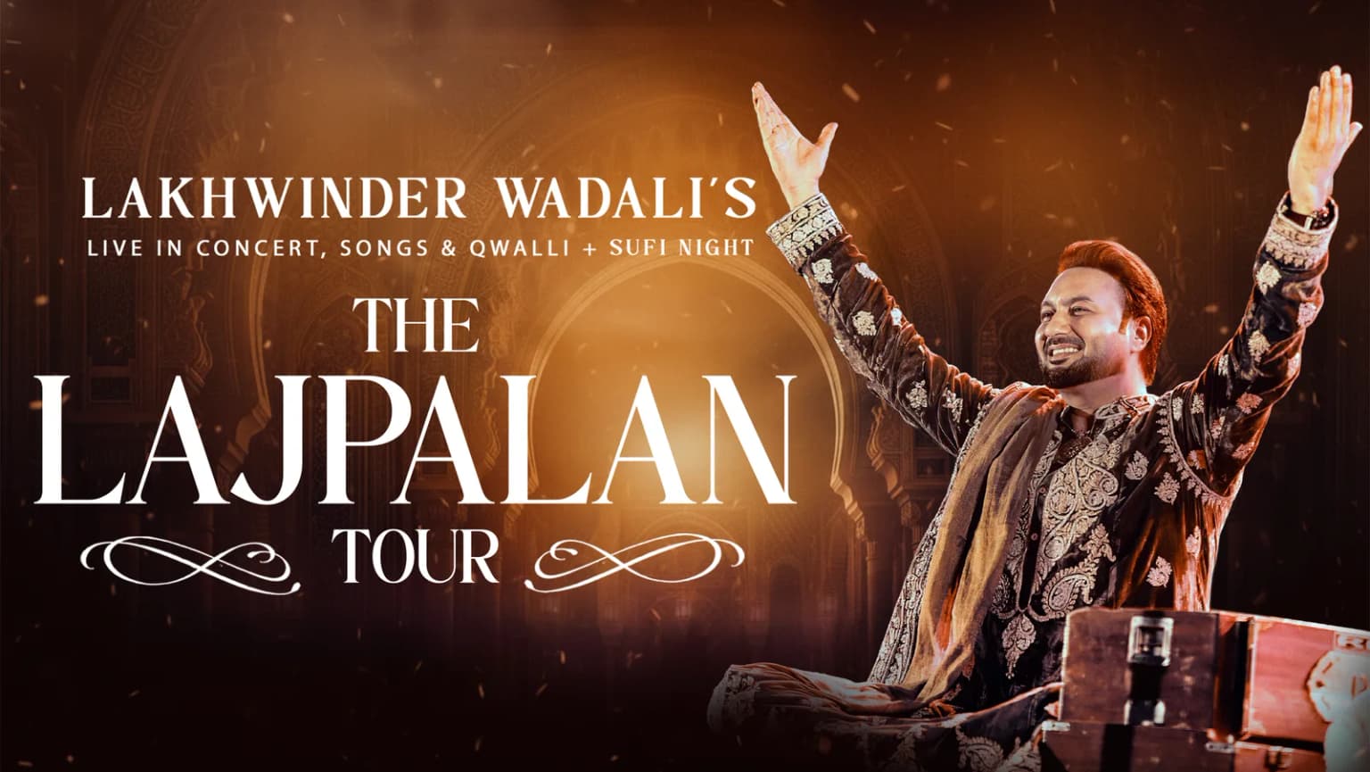 Lakhwinder Wadali's The Lajpalan Tour event poster