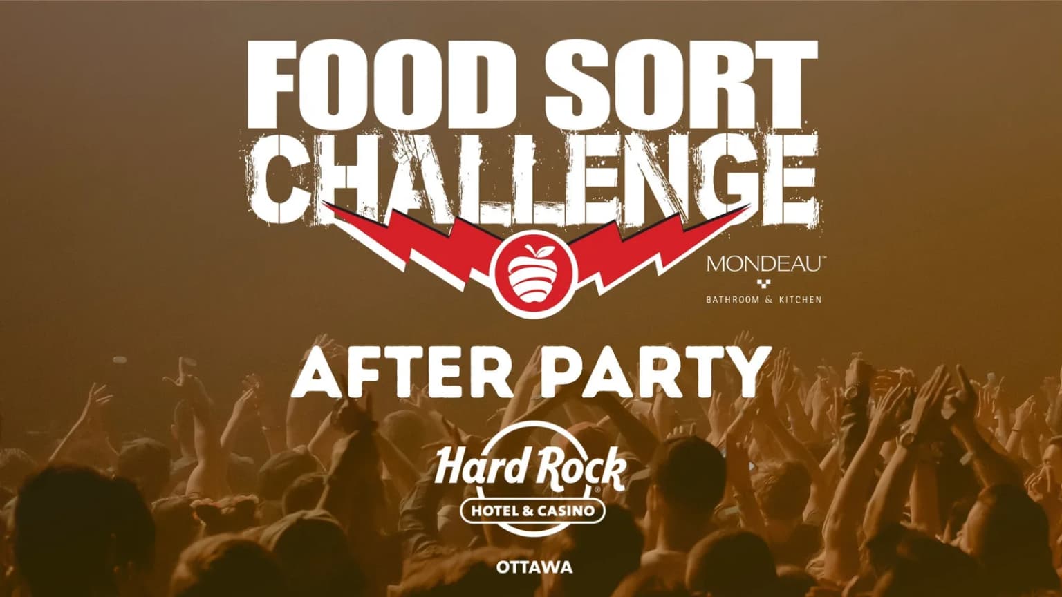 Food Sort Challenge After Party event poster