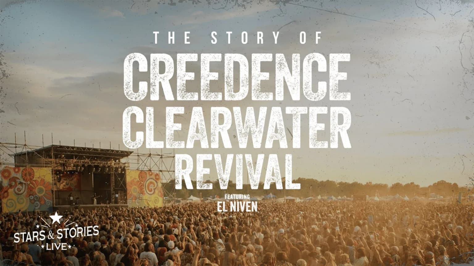 The Story of Creedence Clearwater Revival with El Niven event poster