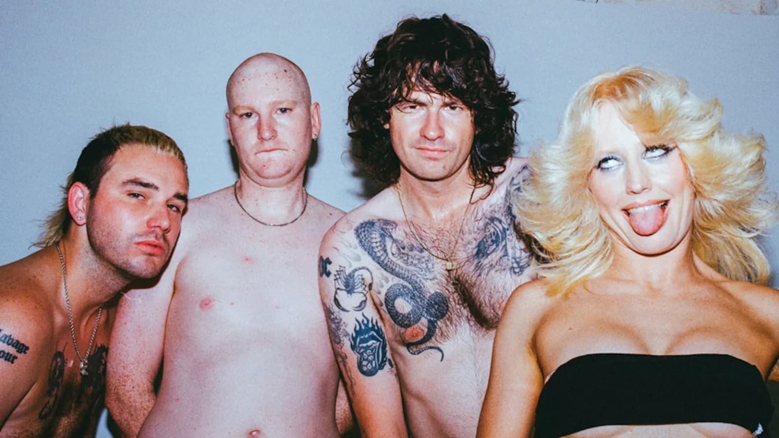 Amyl and the Sniffers event poster