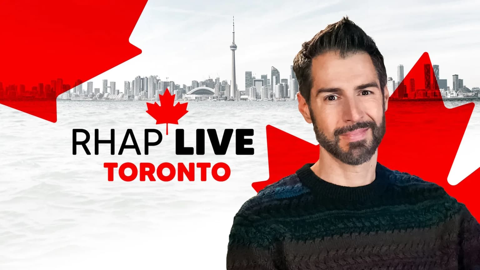 Rob Has A Podcast- Live event poster