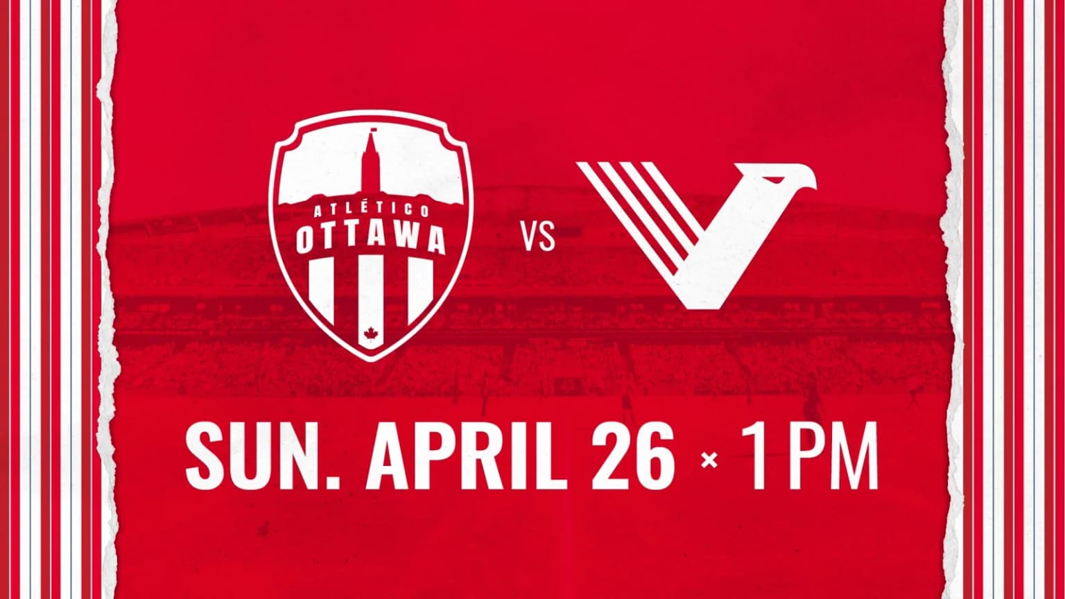 Atlético Ottawa vs. Vancouver FC event poster
