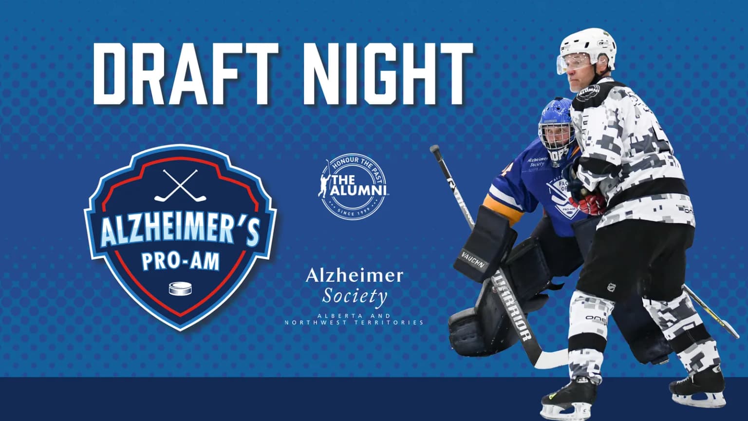 Alzheimer's Pro-Am Draft Night event poster