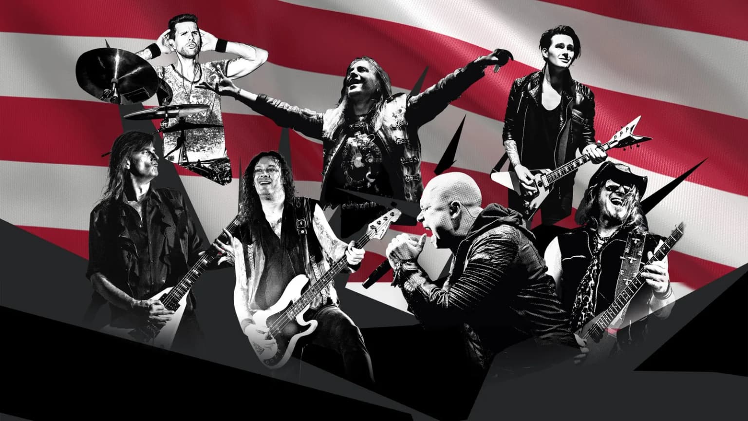 Helloween : 40th Anniv. North American Tour event poster