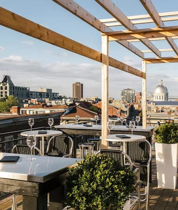 Auberge du Vieux-Port par Gray Collection — best rooftop bars in Montreal, Spring 2026