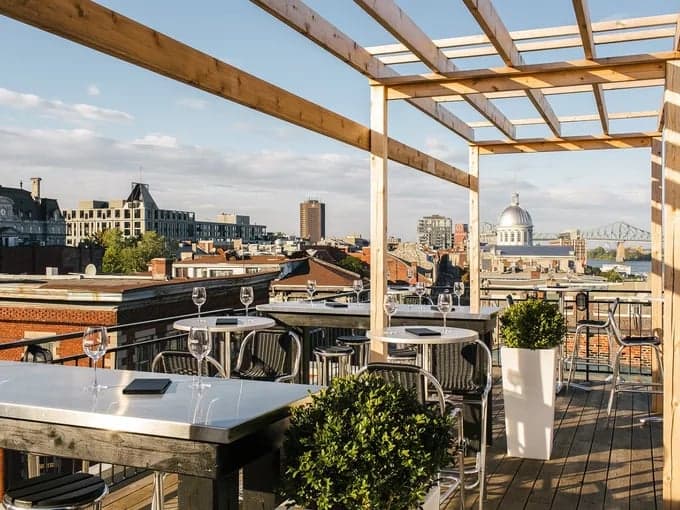 Auberge du Vieux-Port par Gray Collection — best rooftop bars in Montreal, Spring 2026