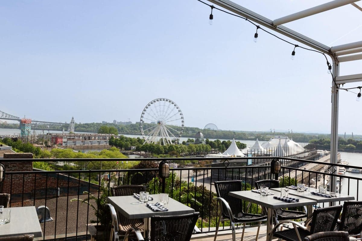 Auberge du Vieux-Port par Gray Collection — best rooftop bars in Montreal, Spring 2026